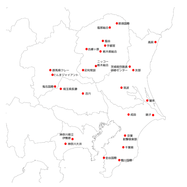 射撃場所在地